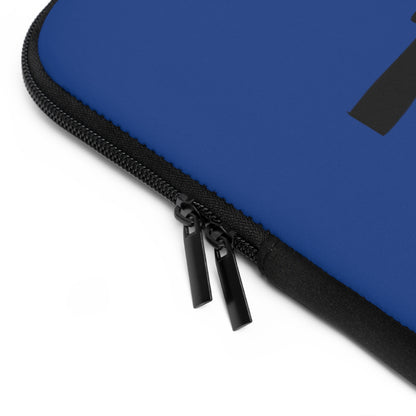 Laptop Sleeve: Fishing Dark Blue