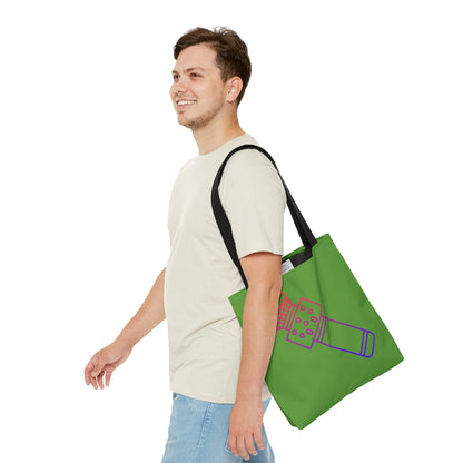 Tote Bag: Music Green