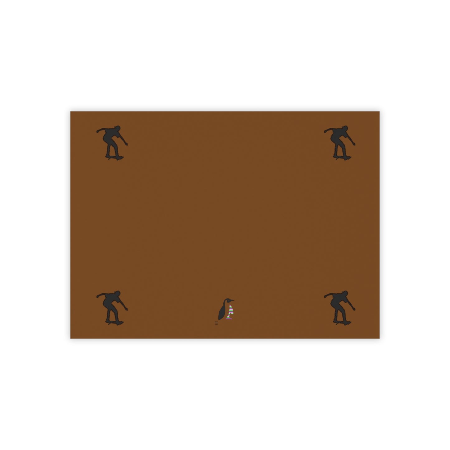 Post-it® Note Pads: Skateboarding Brown