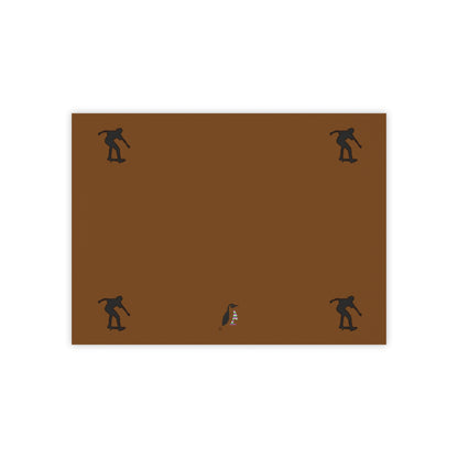 Post-it® Note Pads: Skateboarding Brown