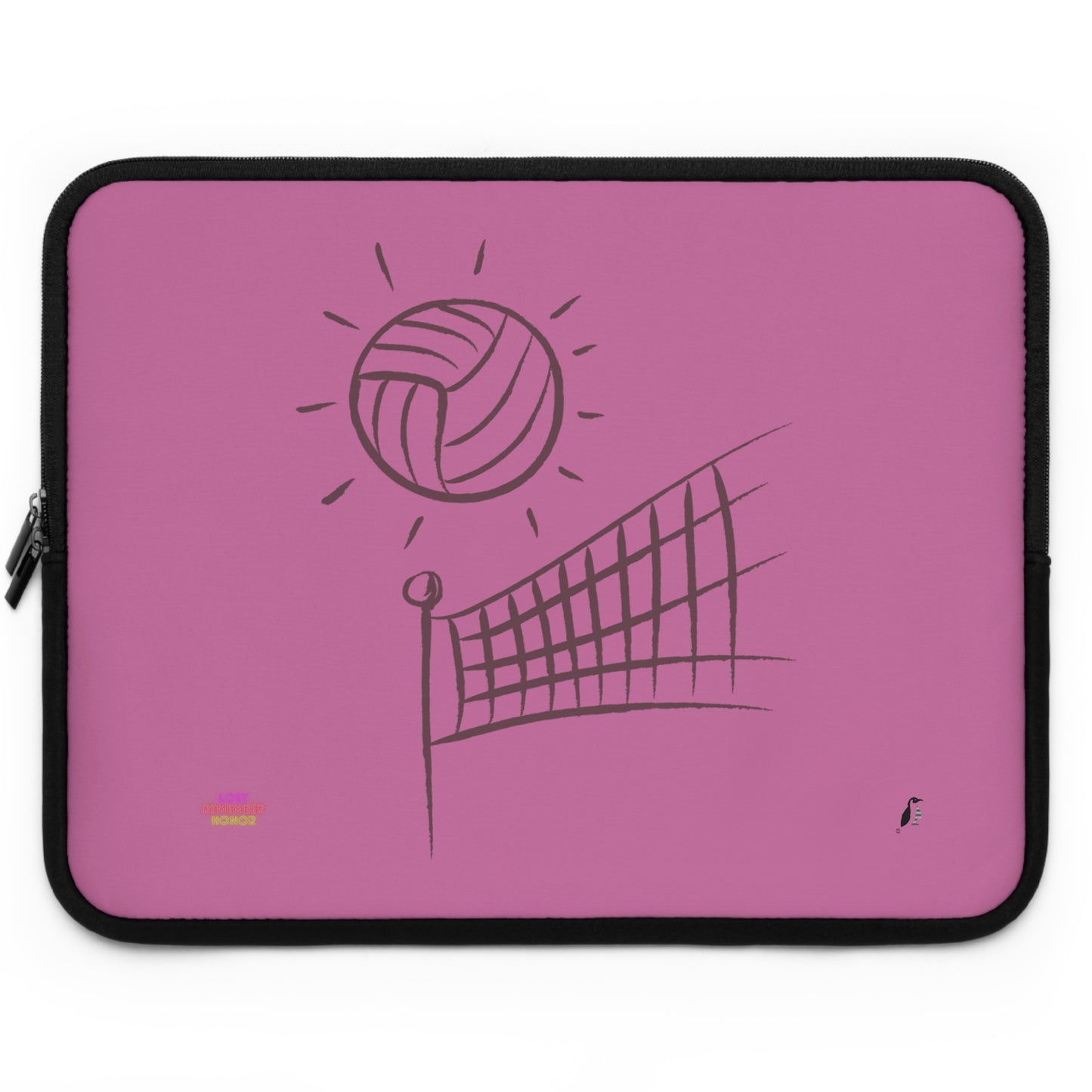 Laptop Sleeve: Volleyball Lite Pink