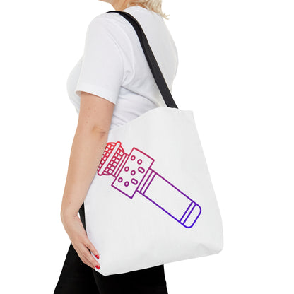 Tote Bag: Music White