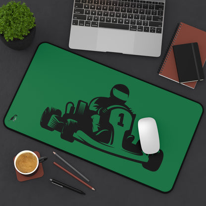 Desk Mat: Racing Dark Green