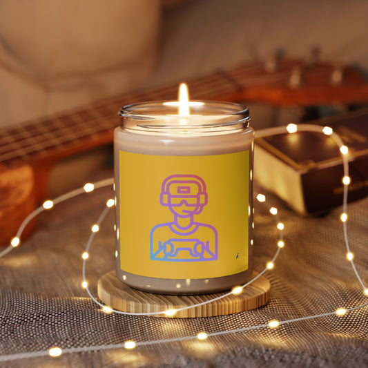 Scented Candle, 9oz: Gaming Yellow