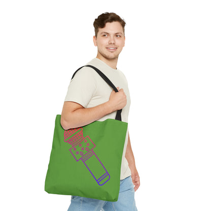 Tote Bag: Music Green