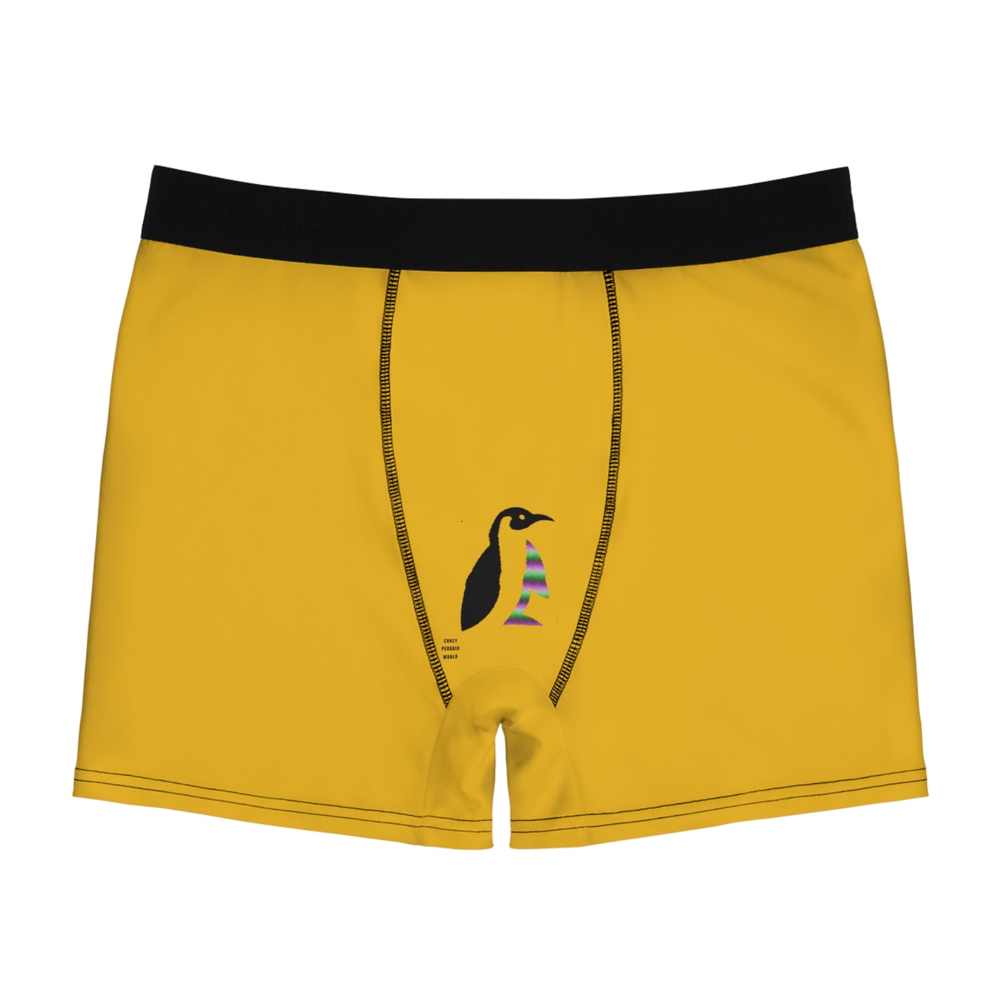 Men's Boxer Briefs: Weightlifting Yellow