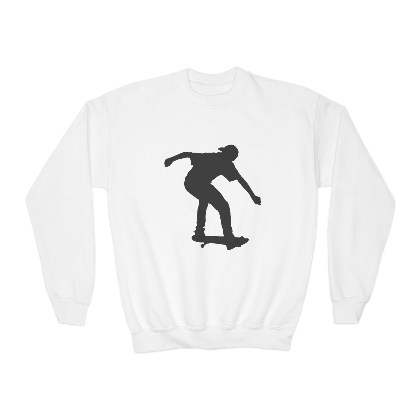 Youth Crewneck Sweatshirt: Skateboarding