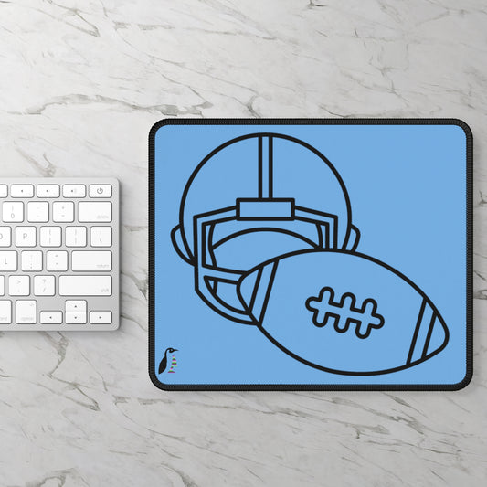 Gaming Mouse Pad: Football Lite Blue