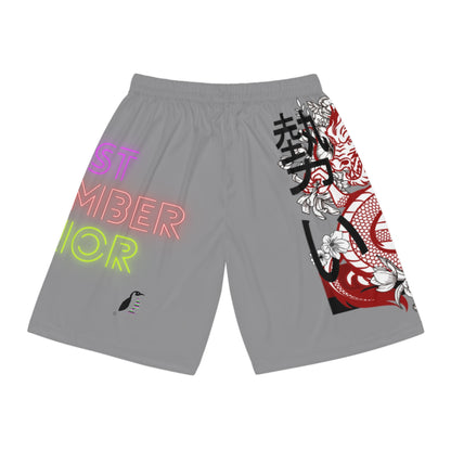 Basketball Shorts: Dragons Grey