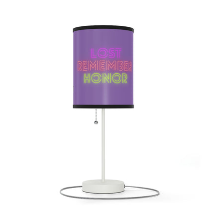 Lamp on a Stand, US|CA plug: Writing Lite Purple