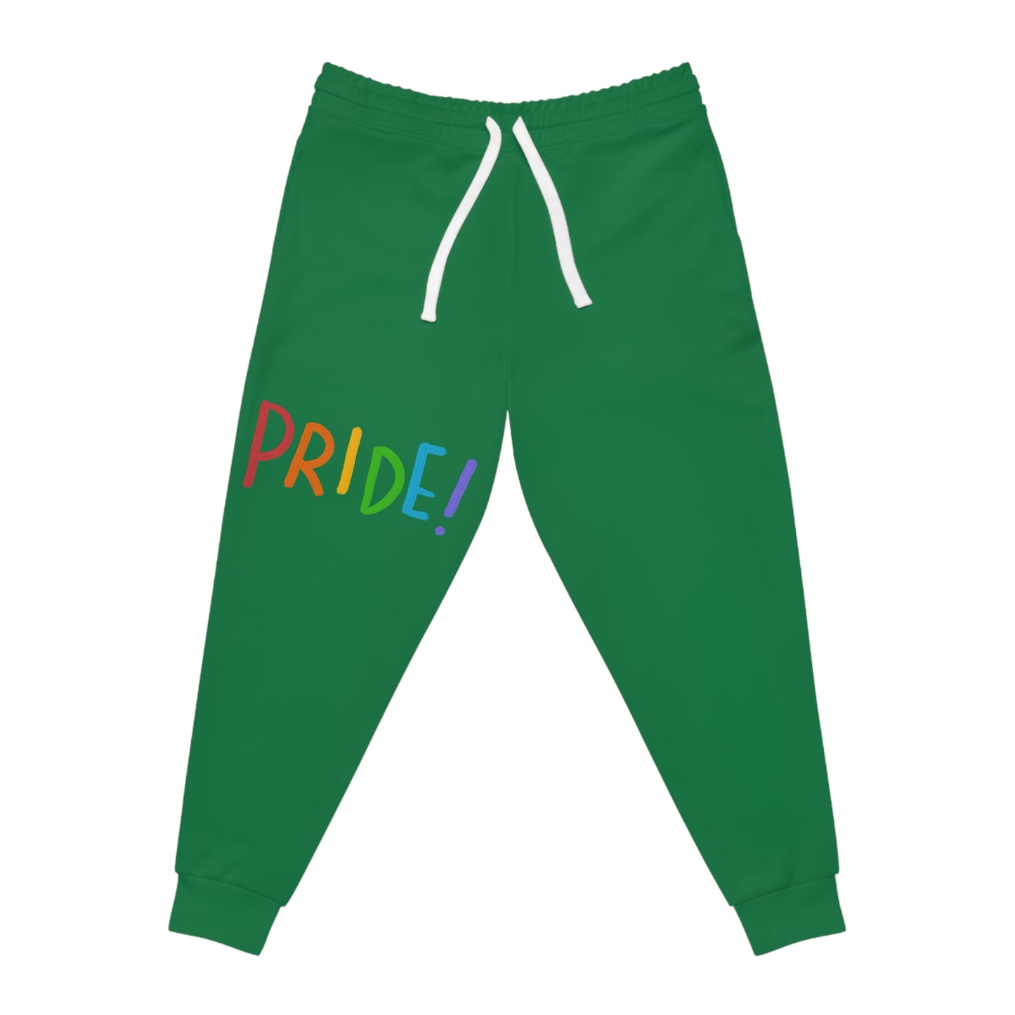 Athletic Joggers: LGBTQ Pride Dark Green