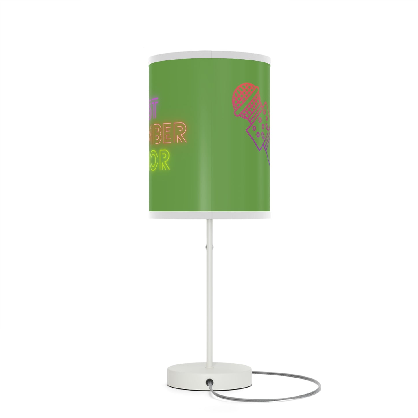 Lamp on a Stand, US|CA plug: Music Green