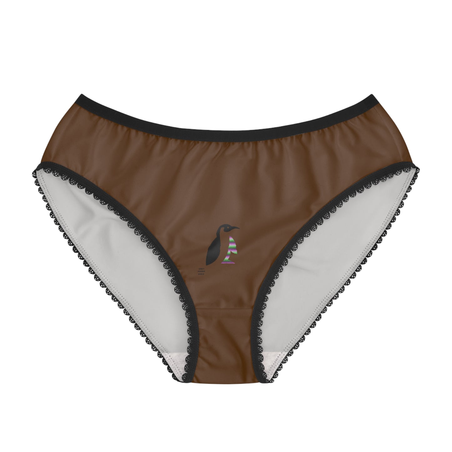 Women's Briefs: Weightlifting Brown