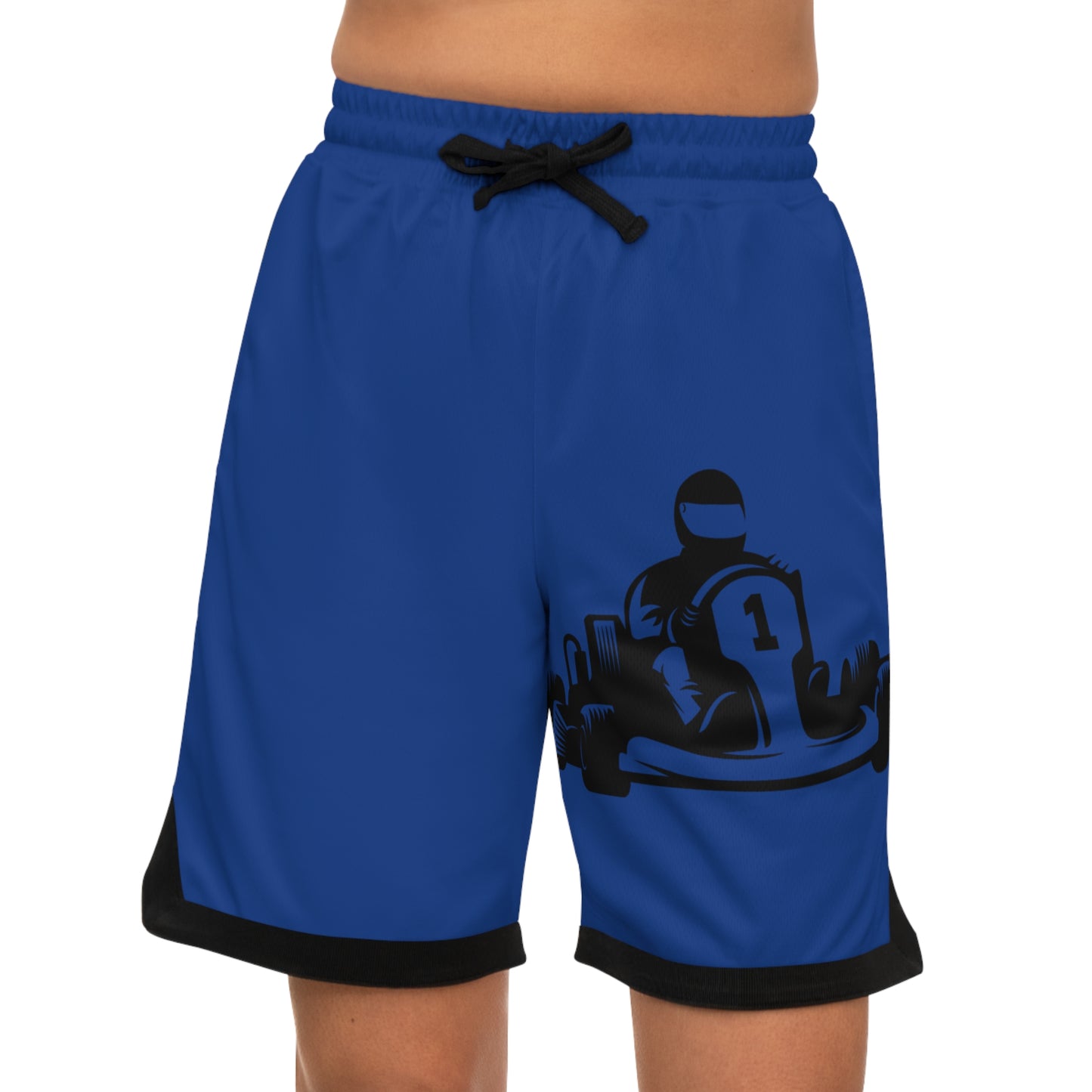 Basketball Rib Shorts: Racing Dark Blue