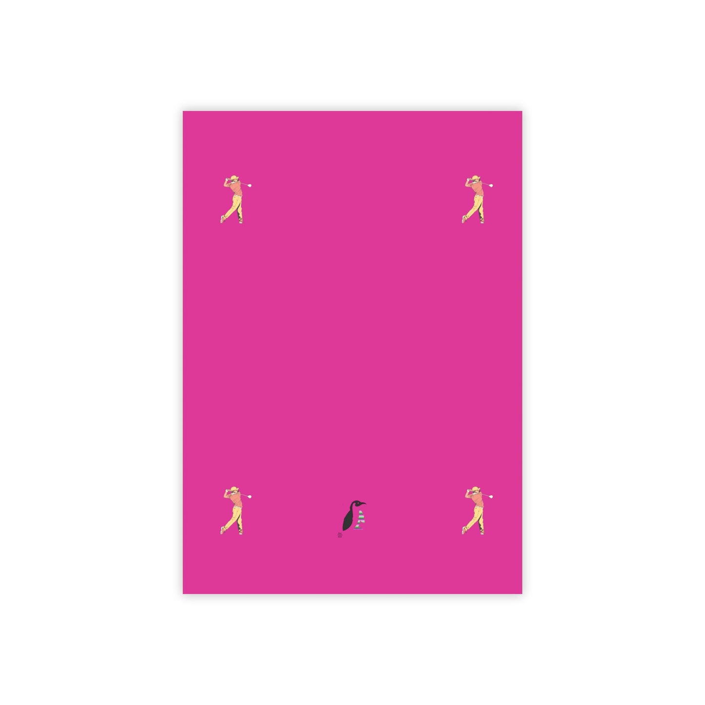 Post-it® Note Pads: Golf Pink