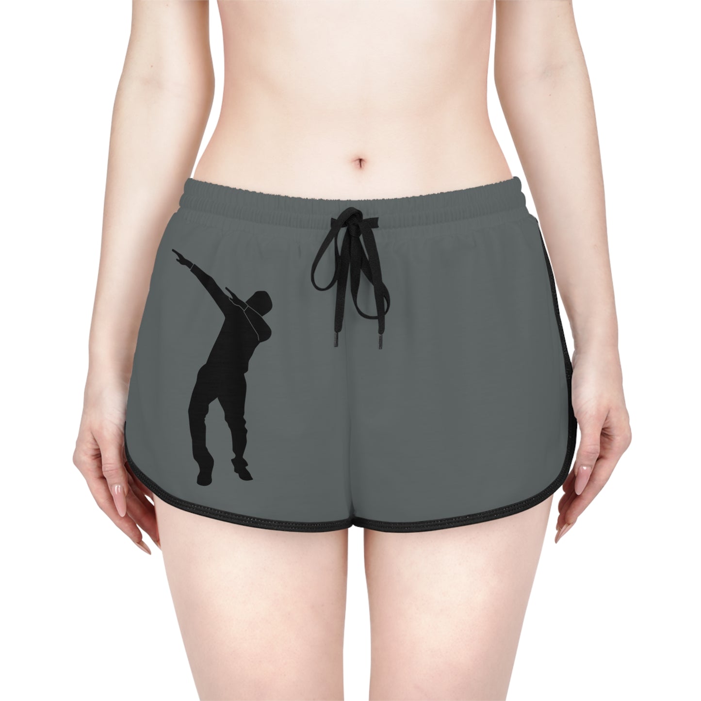 Women's Relaxed Shorts: Dance Dark Grey