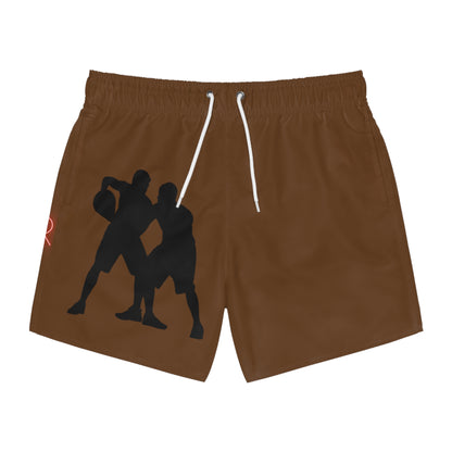 Swim Trunks: Basketball Brown