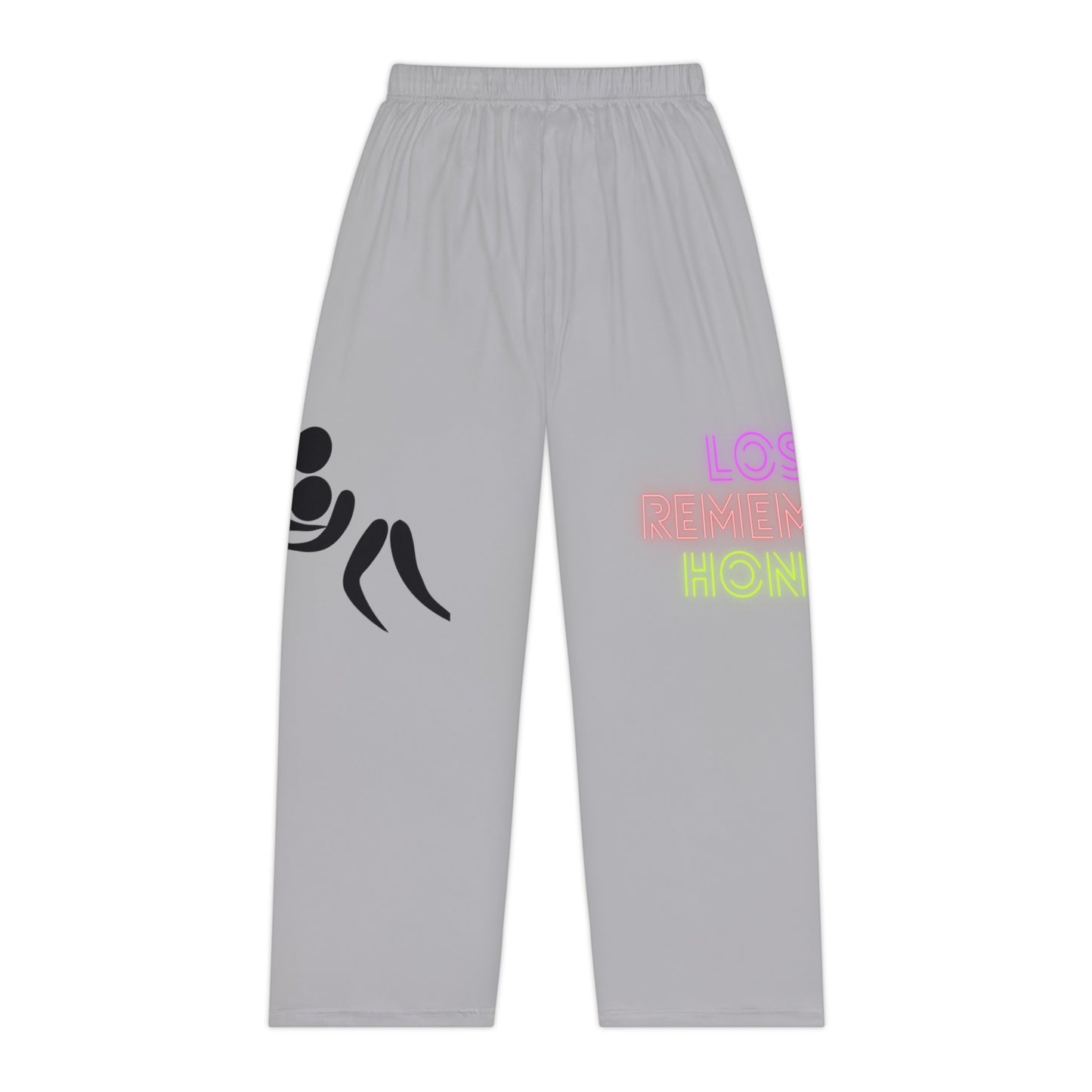 Women's Pajama Pants: Wrestling Lite Grey