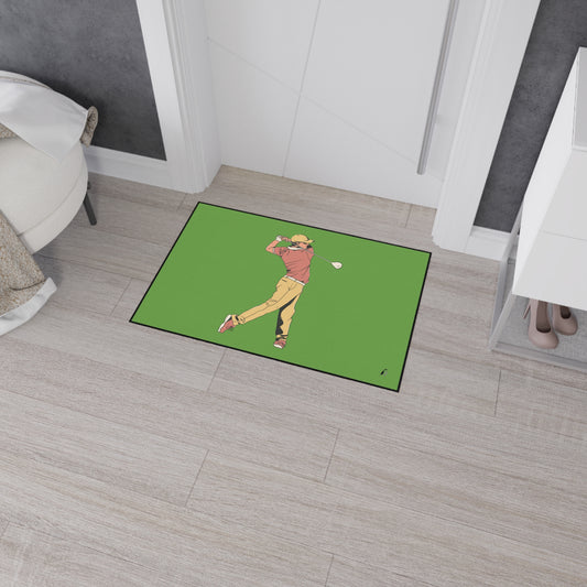 Heavy Duty Floor Mat: Golf Green