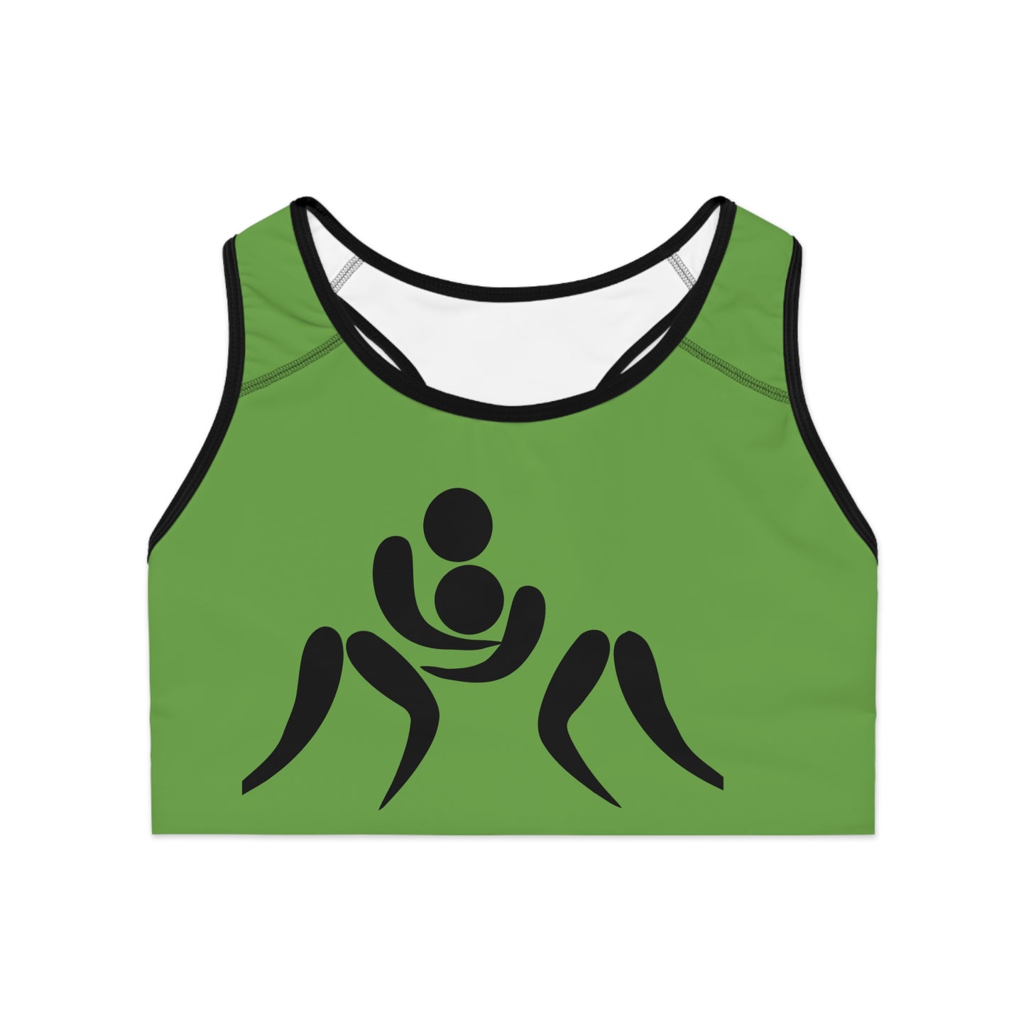 Sports Bra: Wrestling Green