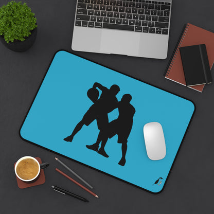 Desk Mat: Basketball Turquoise