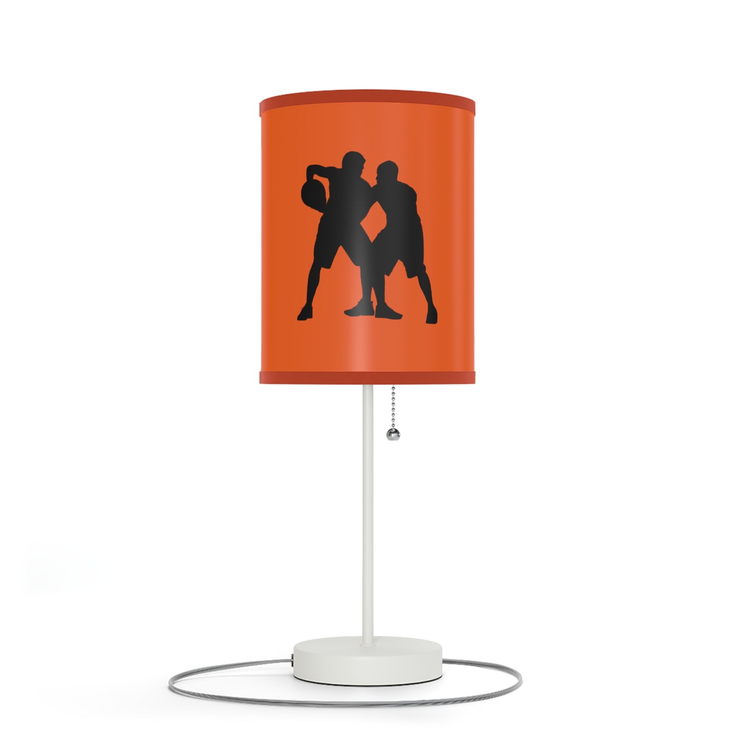 Lamp on a Stand, US|CA plug: Basketball Orange