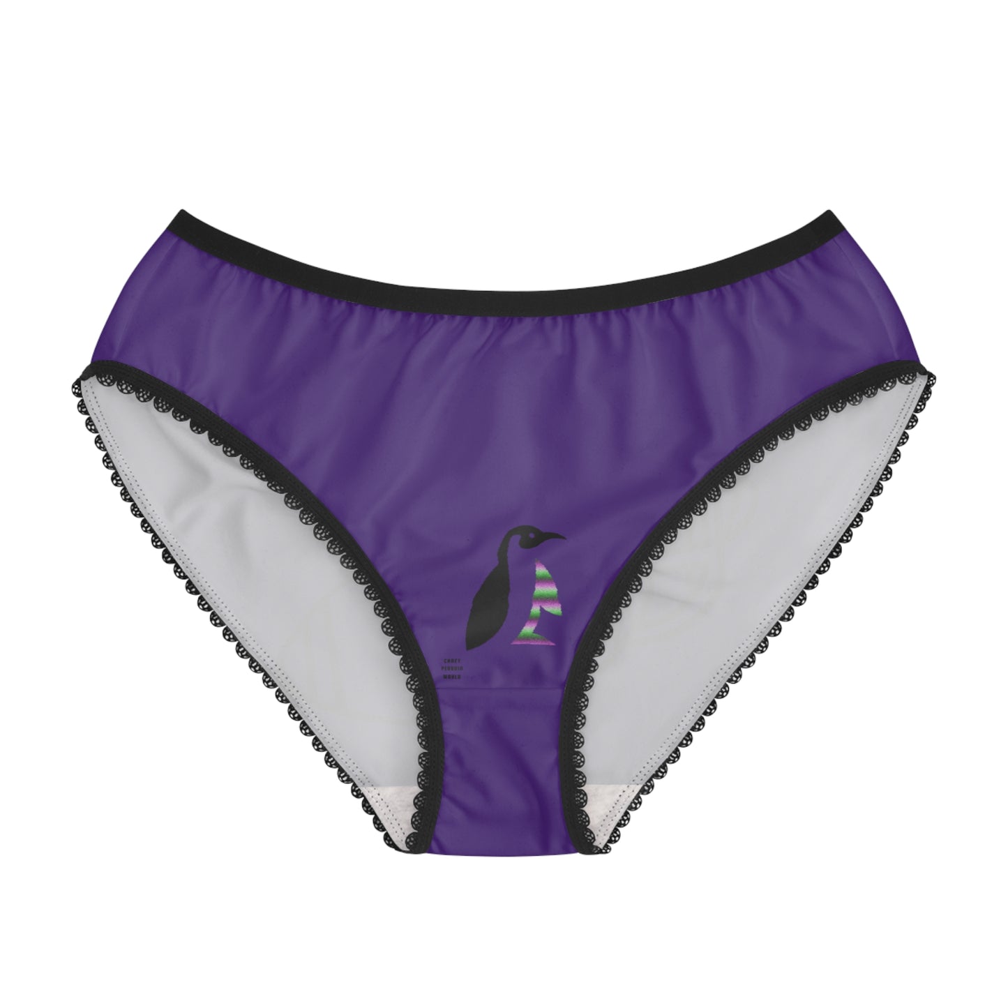 Women's Briefs: Football Purple