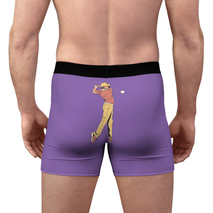 Men's Boxer Briefs: Golf Lite Purple