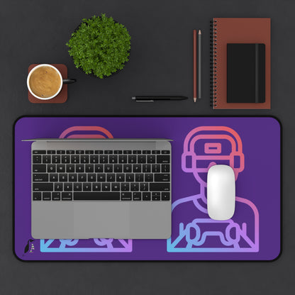 Desk Mat: Gaming Purple