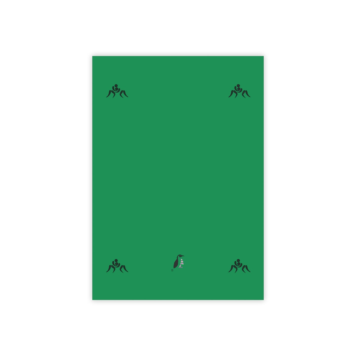 Post-it® Note Pads: Wrestling Dark Green