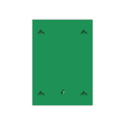 Post-it® Note Pads: Wrestling Dark Green