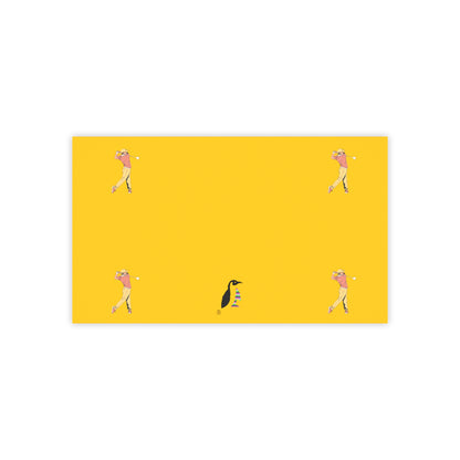 Post-it® Note Pads: Golf Yellow