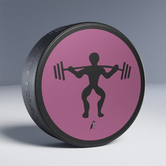 Hockey Puck: Weightlifting Lite Pink