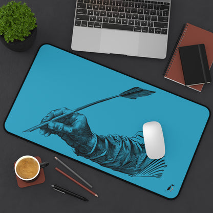 Desk Mat: Writing Turquoise