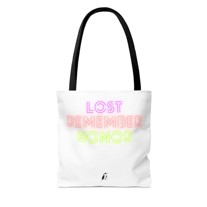 Tote Bag: Music White