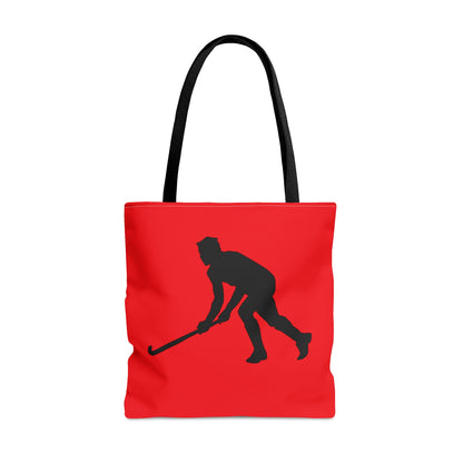 Tote Bag: Hockey Red