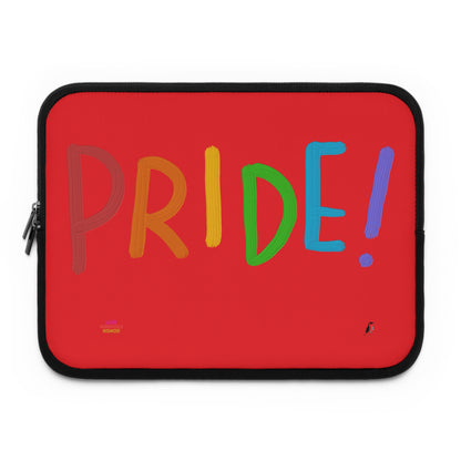 Laptop Sleeve: LGBTQ Pride Red