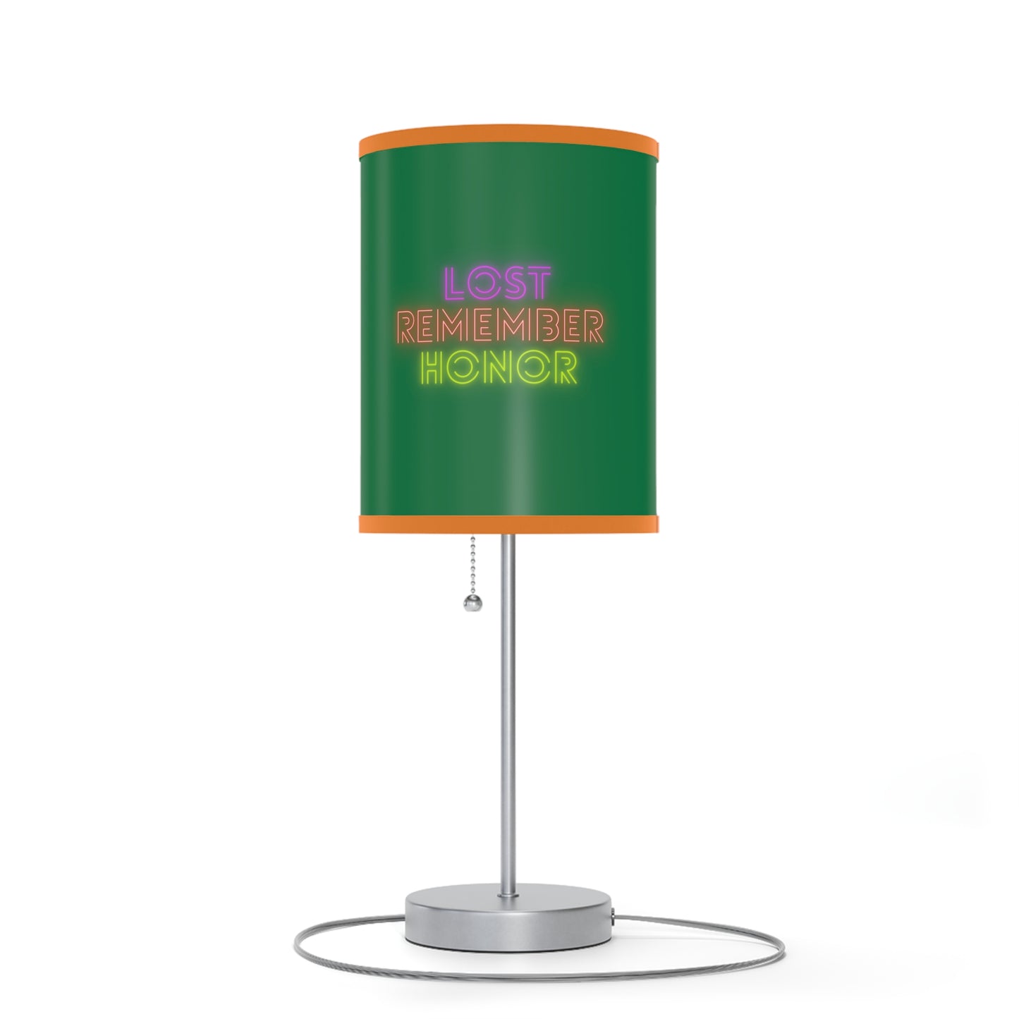 Lamp on a Stand, US|CA plug: Bowling Dark Green