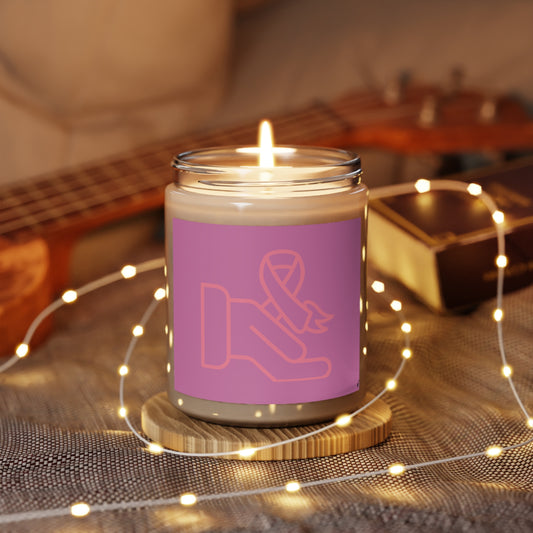 Scented Candle, 9oz: Fight Cancer Lite Pink