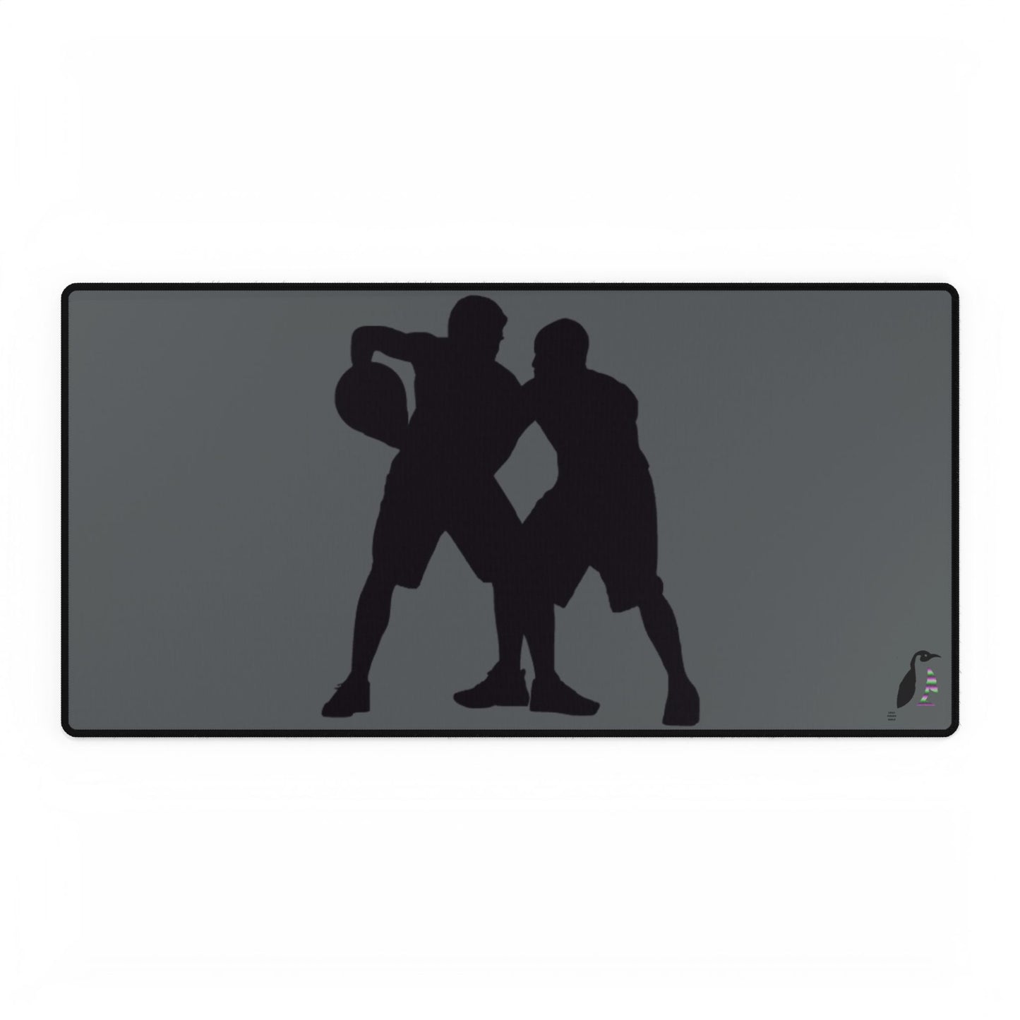 Desk Mats: Basketball Dark Grey