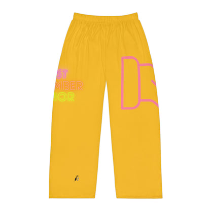 Men's Pajama Pants: Fight Cancer Yellow