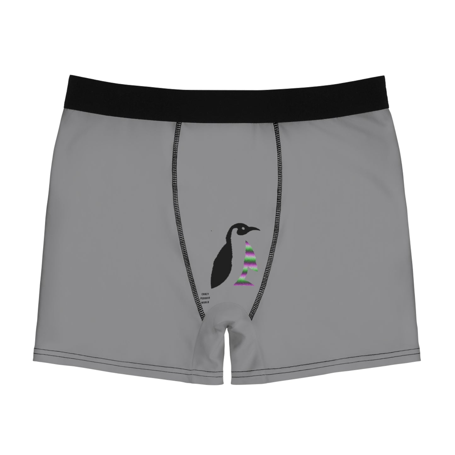 Men's Boxer Briefs: Skateboarding Grey