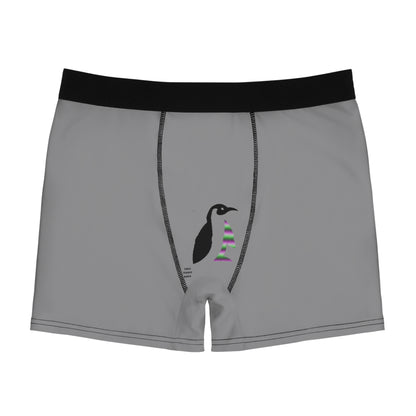 Men's Boxer Briefs: Skateboarding Grey