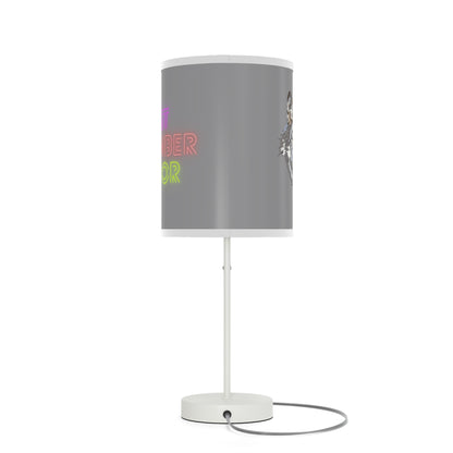 Lamp on a Stand, US|CA plug: Wolves Grey 