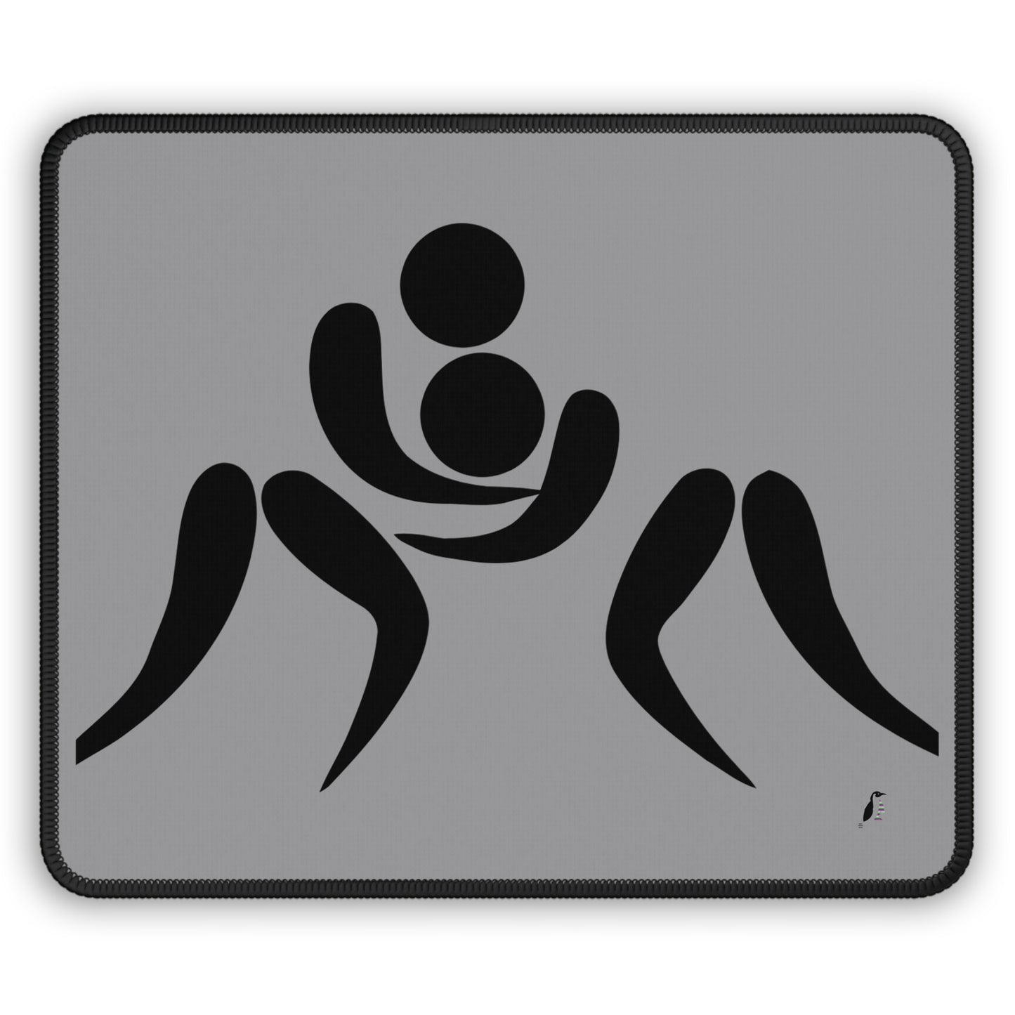 Gaming Mouse Pad: Wrestling Grey