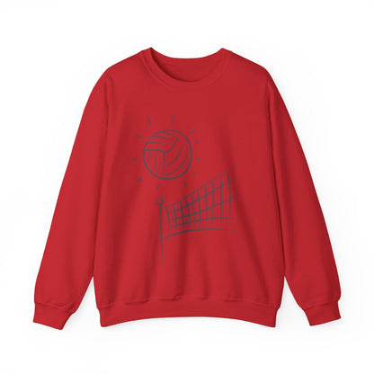 Unisex Heavy Blend™ Crewneck Sweatshirt: Volleyball #2