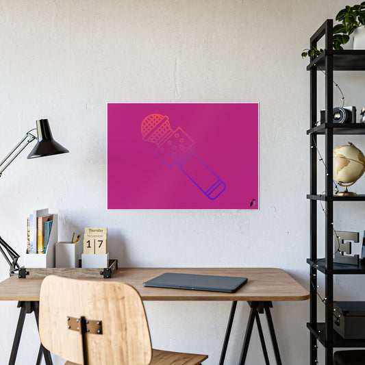 Gloss Posters: Music Pink