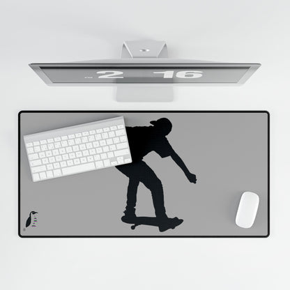 Desk Mats: Skateboarding Lite Grey