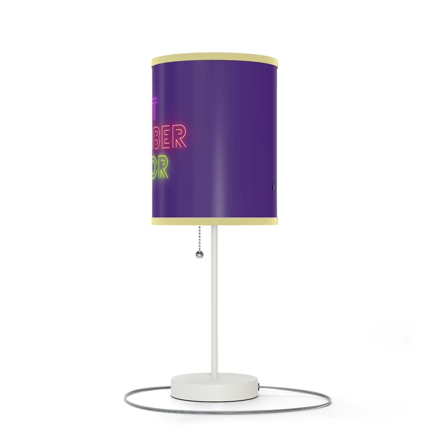 Lamp on a Stand, US|CA plug: Lost Remember Honor Purple