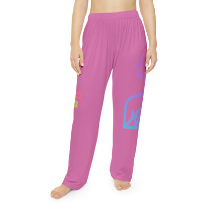 Women's Pajama Pants: Gaming Lite Pink